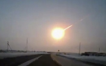 Pluie de météorites en Russie